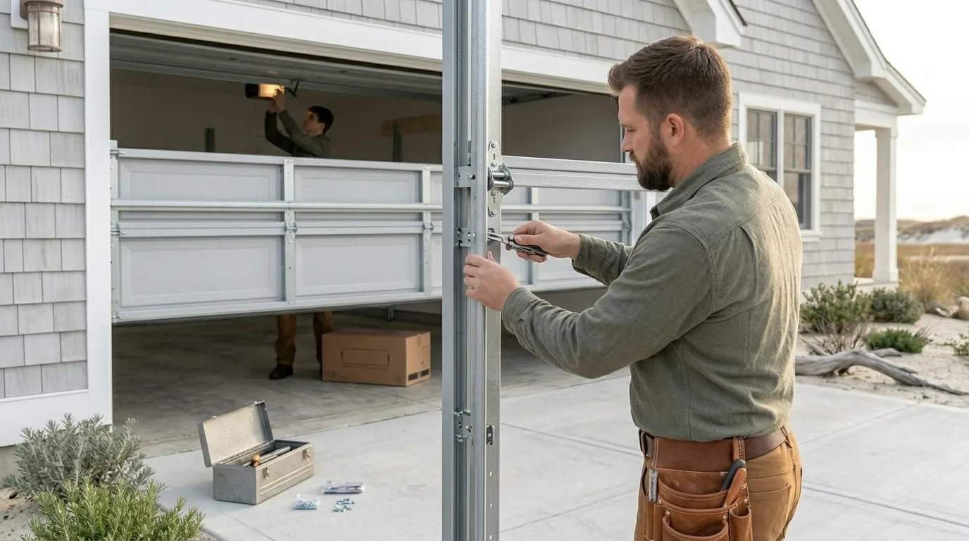 New Garage Door Installation for Bridgeport Homes in Saginaw