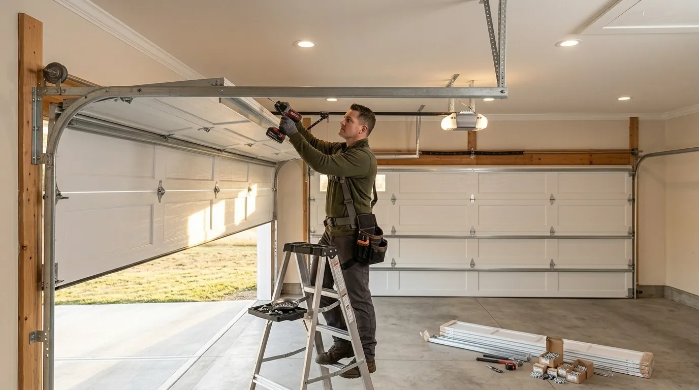 New Garage Door Installation for Frankenmuth Homes in Saginaw