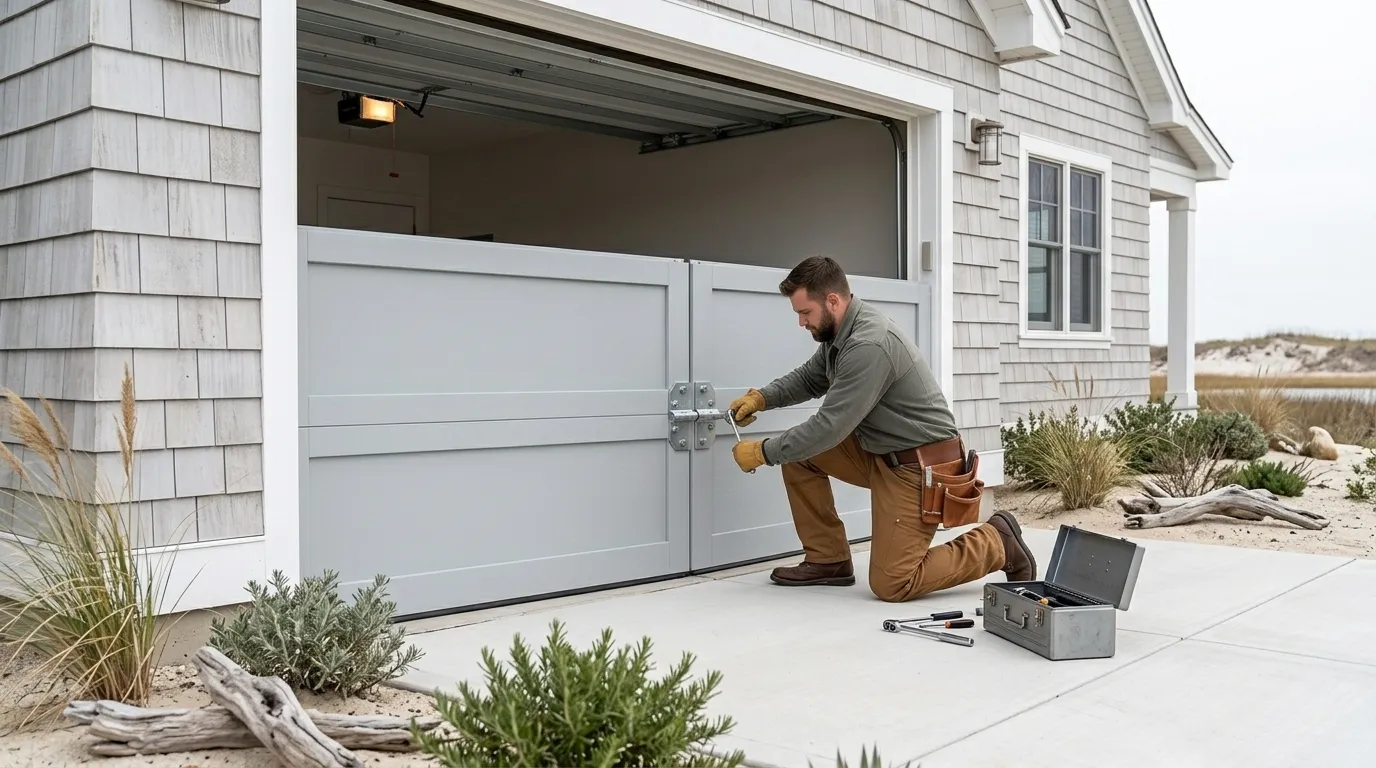 New Garage Door Installation for Shields Homes in Saginaw