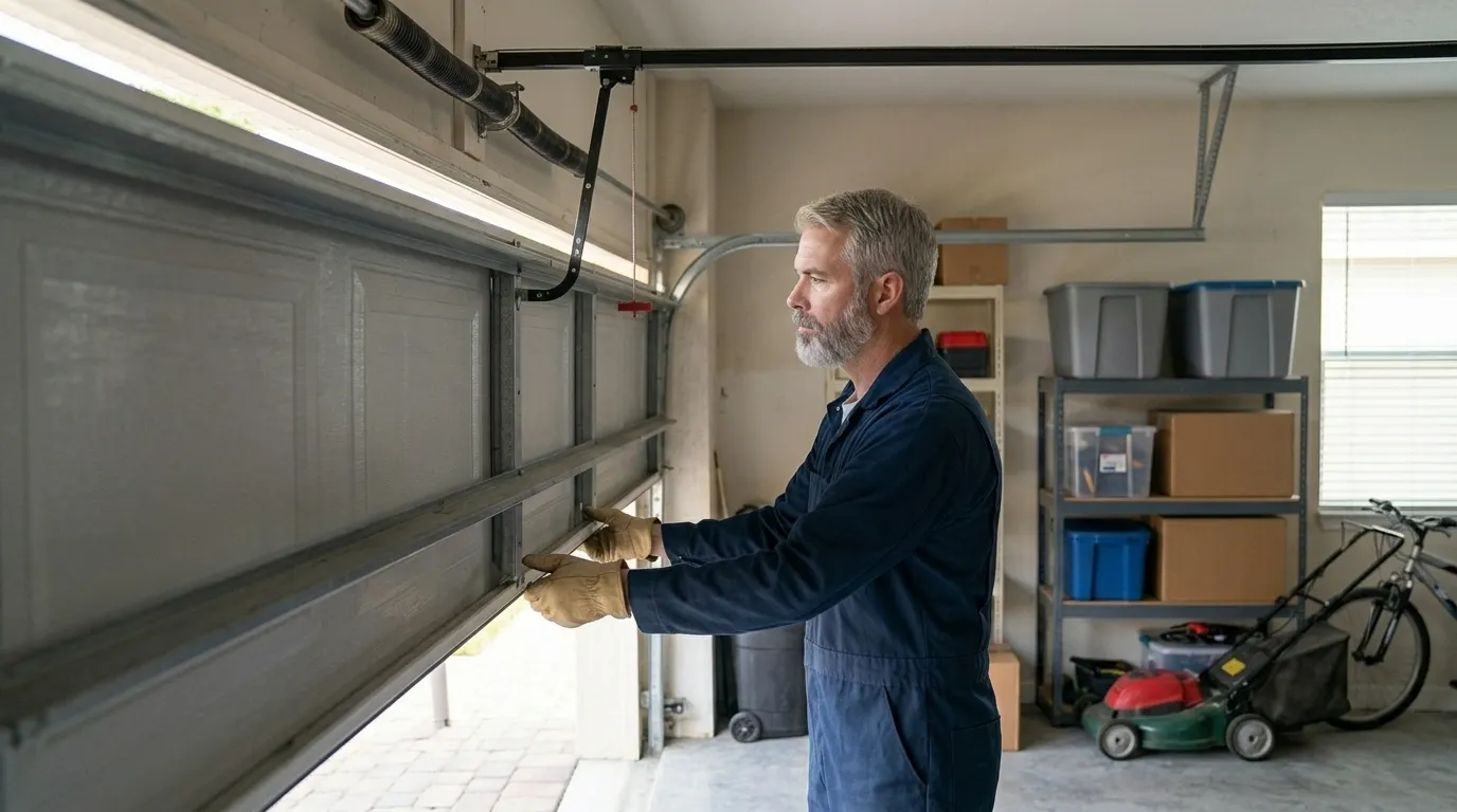 Panel Replacement for Frankenmuth's 1970s Garage Doors in Saginaw